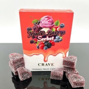 Crave Meds 1500mg THC Gummies