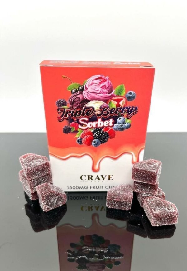 Crave Meds 1500mg THC Gummies