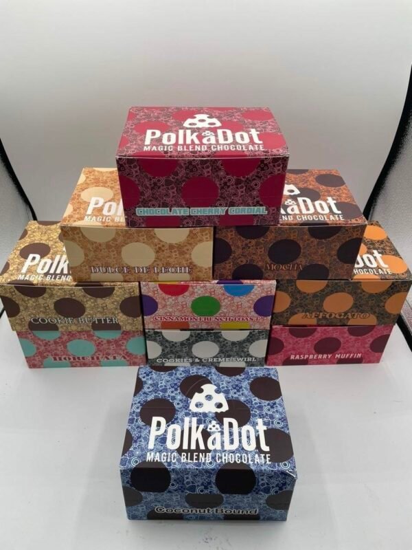 PolkaDot Mushroom Chocolate Bar